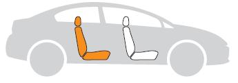 Page 12 Vehicle Seat Location Requirements WARNING IMPROPER PLACEMENT OF THE BOOSTER SEAT INCREASES THE RISK OF SERIOUS INJURY OR DEATH.