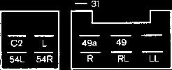 Flasher Unit 24 V, with bracket BG9 90 ± 15 per minute 48,5 ± 8,5 % Voltage range: 21.