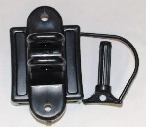 Black 25/bag PM 337 PMSI Wood Post Pinlock Insulator