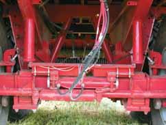 Another development, great for rough terrain, is the support rollers underneath the pickup that not only aid contour following but reduce the risk of bottoming out, as it s not relying entirely on