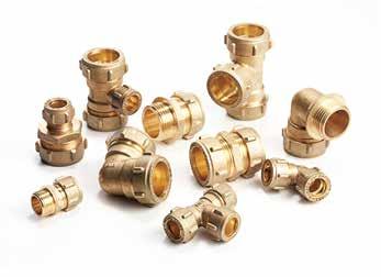 FITTINGS With a high resistance to corrosives such as water, heat, saltwater,