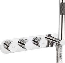 THERMOSTATIC SHOWER VALVE 2 CONTROL WITH KAI LEVER TRIM DIAL-KAI-14 WAS 839 NOW 504 DIAL THERMOSTATIC SHOWER VALVE WITH 2 WAY DIVERTER & SHOWER KIT