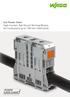 Our Power Team High-Current, Rail-Mount Terminal Blocks for Conductors up to 185 mm 2 (350 kcmil)