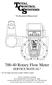 Rotary Flow Meter SERVICE MANUAL*