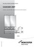INSTALLATION INSTRUCTIONS CASCADE UNIT FOR WALL HUNG GAS-FIRED CONDENSING BOILER GB162-65/80/ TD UK/IE (2011/07)