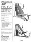 PEC FLY OWNER'S MANUAL SERIAL NO.'S. through. Parts Manual. Maintenance Manual. REVISED: May 19, Contents