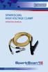 SPARKSCAN1 HIGH VOLTAGE CLAMP OPERATING MANUAL