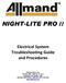 NIGHT-LITE PRO II. Electrical System Troubleshooting Guide and Procedures
