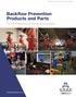 Backflow Prevention Products and Parts