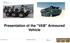 Septembre Presentation of the VAB Armoured Vehicle