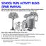 SCHOOL PUPIL ACTIVITY BUSES (SPAB) MANUAL