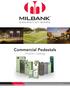 Commercial Pedestals Product Catalog