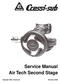 Service Manual Air Tech Second Stage