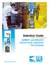 Selection Guide. AIRMIX and AIRLESS manual spray equipment Hot spraying.