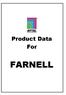 Product Data For FARNELL