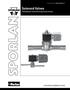 November 2015 / BULLETIN Solenoid Valves. Installation and Servicing Instructions ENGINEERING YOUR SUCCESS