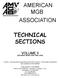 AMERICAN MGB ASSOCIATION TECHNICAL SECTIONS