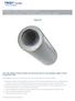 Type CA FOR THE REDUCTION OF NOISE IN CIRCULAR DUCTS, GALVANISED SHEET STEEL CONSTRUCTION