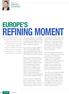 REFINING MOMENT EUROPE S. insight DECEMBER 2013