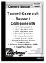 Tunnel Carwash Support Components
