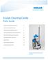 Parts Guide PRODUCT NAME. Ecolab Cleaning Caddy Water System 2. Ecolab Cleaning Caddy. Ecolab Cleaning Caddy Electrical 4