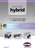 ArcLED. hybrid UV CURING SYSTEM. TWO UV Curing Technologies ONE RHINO Power Supply. gewuv.com