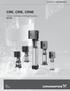 GRUNDFOS DATA BOOKLET CRE, CRIE, CRNE. Vertical, multistage centrifugal E-pumps 60 Hz