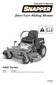 Reproduction. Not for. Zero-Turn Riding Mower. 400Z Series. Operator s Manual Rev -