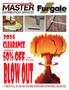 Clearance 50% off BLOW OUT IT MUST ALL GO SO NO VOLUME PURCHASE OFFER WILL REJECTED