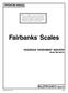 Fairbanks Scales OPERATING MANUAL. HAZARDOUS ENVIRONMENT INDICATOR Model H D. BULLETIN SJ4572 / Issue #2