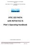 ATEC 322 FAETA with ROTAX 912 is Pilot s Operating Handbook