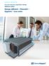 Product Brochure Fan coil units for suspended ceilings HyPower-Geko. Energy efficient Powerful Hygienic Low noise