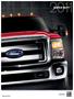 SUPER DUTY. Specifications. ford.com