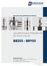 Instruction, Use and Maintenance Manual BBZS5 - BBYS5