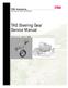 TAS Steering Gear Service Manual
