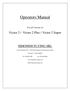 Operators Manual. For all Versions of. Victor 2 / Victor 2 Plus / Victor 2 Super SIMONINI FLYING SRL