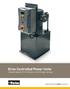 Drive Controlled Power Units Variable Speed Drive Solutions with Energy Savings