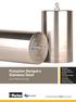 Pulsation Dampers Stainless Steel. up to 690 bar range