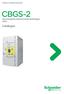Medium Voltage Distribution CBGS-2. Gas Insulated metal enclosed Switchgear 52 kv. Catalogue