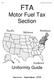 FTA Motor Fuel Tax Section