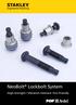 NeoBolt Lockbolt System. High-strength Vibration resistant Eco-friendly