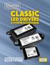 CLASSIC LED DRIVERS & POWER ACCESSORIES