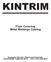 KINTRIM. Floor Covering Metal Moldings Catalog. Customer Service: Orders and Inquiries: TELEPHONE FAX