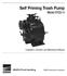 Self Priming Trash Pump Model EFQU-4