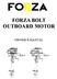 FORZA BOLT OUTBOARD MOTOR OWNER S MANUAL