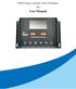 PWM Charge Controller with LCD Display 30A. User Manual