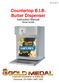 Countertop B.I.B. Butter Dispenser Instruction Manual Model #2496