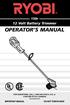 OPERATOR S MANUAL FOR QUESTIONS, CALL
