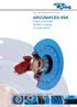 ARCUSAFLEX-VSK. Highly torsionally fl exible coupling for drive shafts. Your drive is our strength. Your strength is our drive.