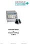 Instruction Manual for Compact Centrifuge Z 206 A